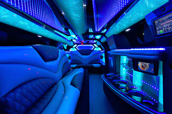 charger limo interior