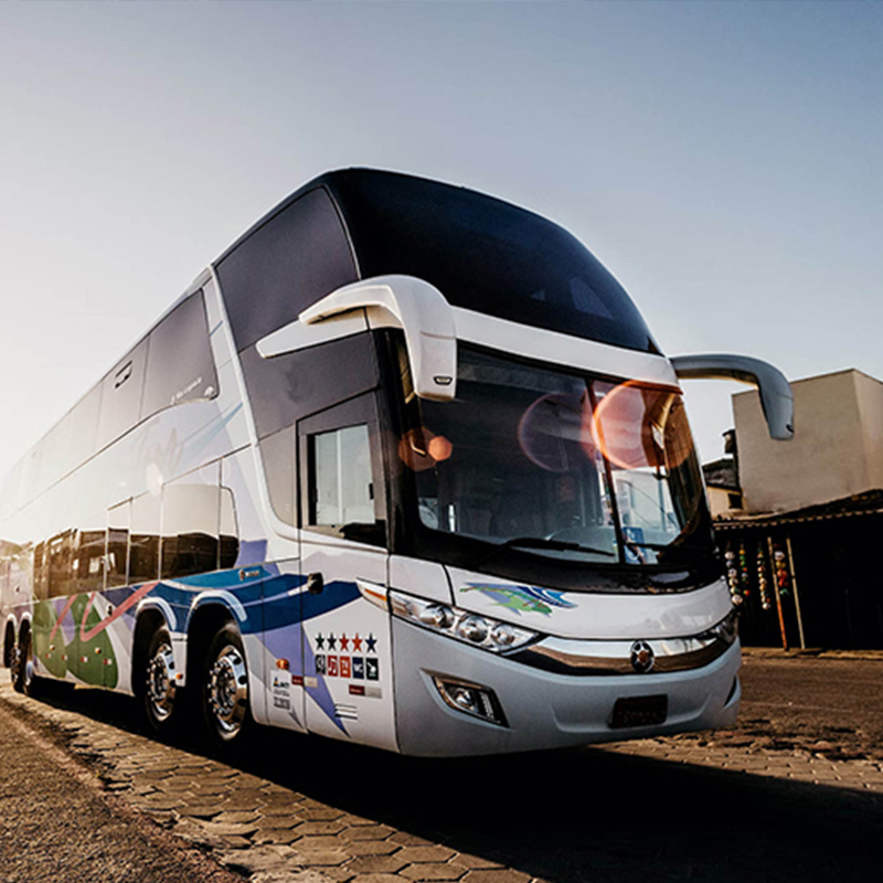 Charter bus in Metro Detroit